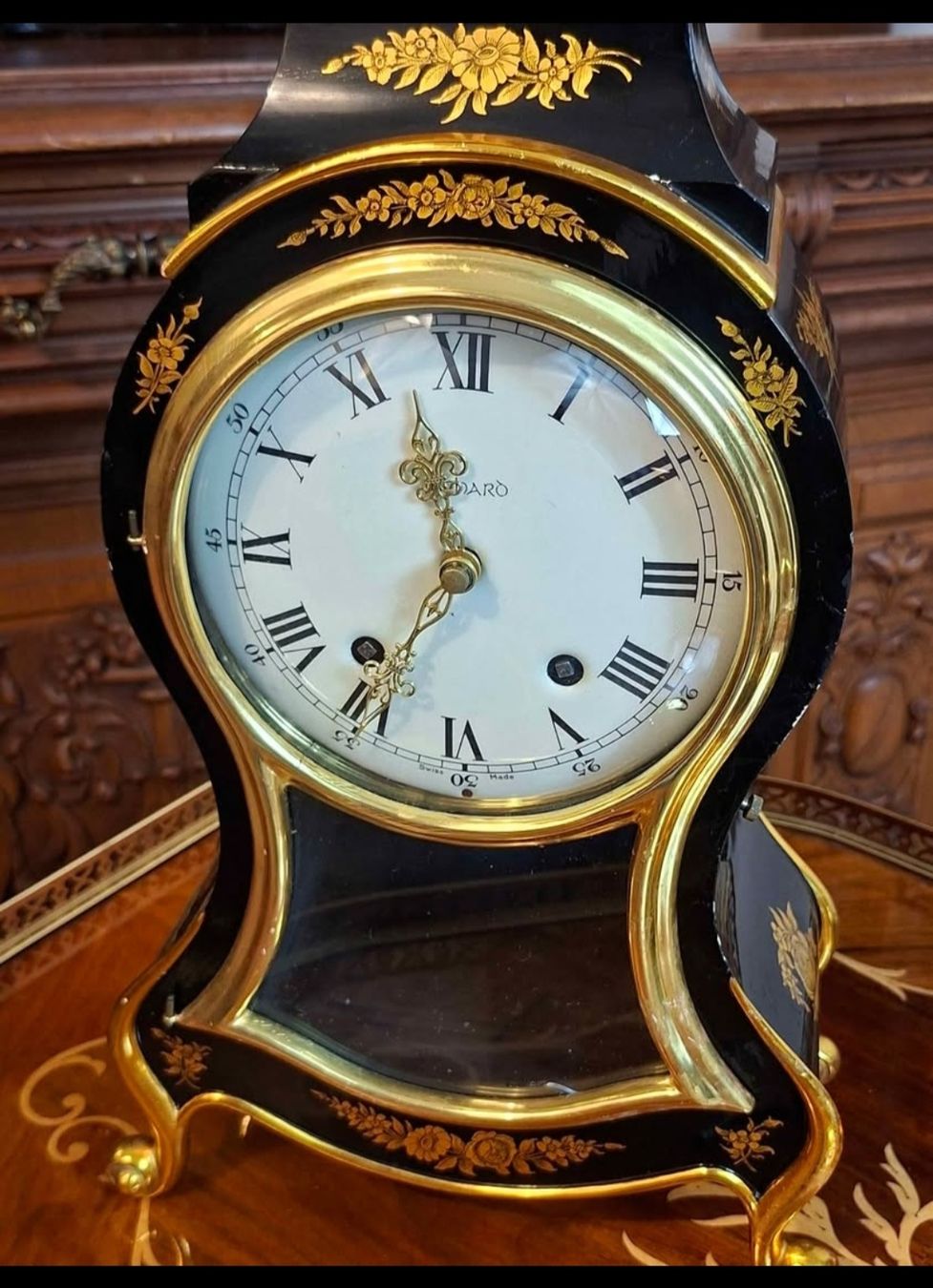 Orologi da terra & Orologi da parete: Pendule Richard Swiss Made mit Konsole Exklusive – Usato da Steffisburg venduto da ZeitReise_ 2