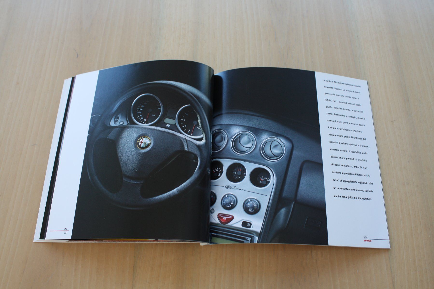 Alfa Romeo Documenti: Alfa Spider Prospekt 8/2001 Italienisch – Usato da Wikon venduto da erwin400 7
