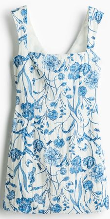 floral spring mini dress 
