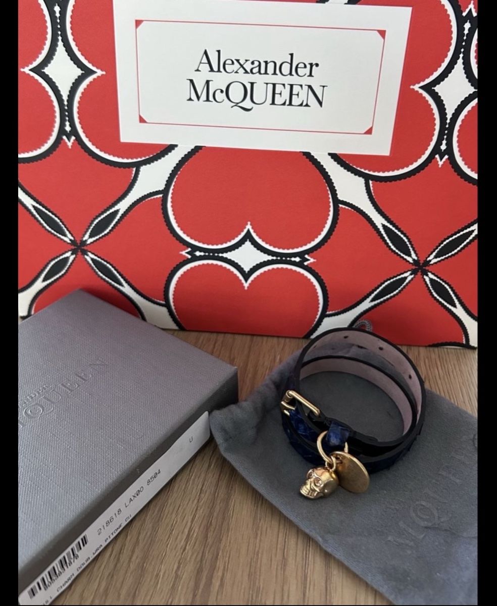 Alexander Mcqueen Bracciali & Braccialetti: Bracelet neuf Alexander McQUEEN – Nuovo e nell'imballaggio originale da Peseux venduto da camosport 1