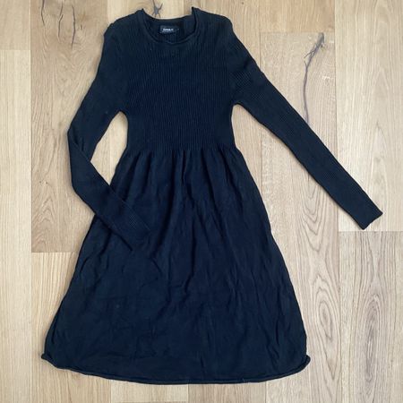 Only Maternity Kleid, Grösse XS, Schwarz, Winter Strick!