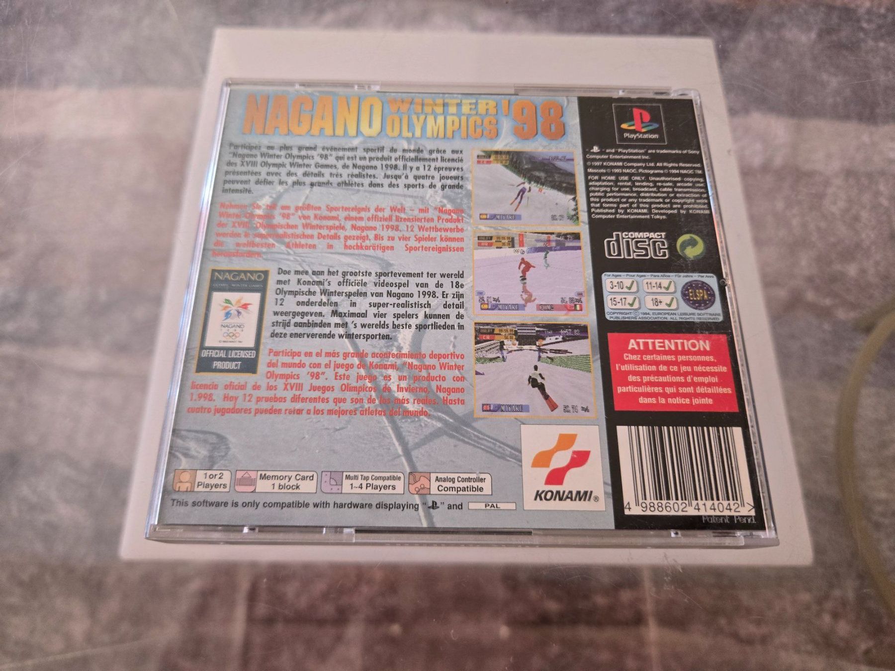 Giochi: Nagano Winter Olympics 98 PS1 – Usato da Bussigny venduto da Kfdlt 1