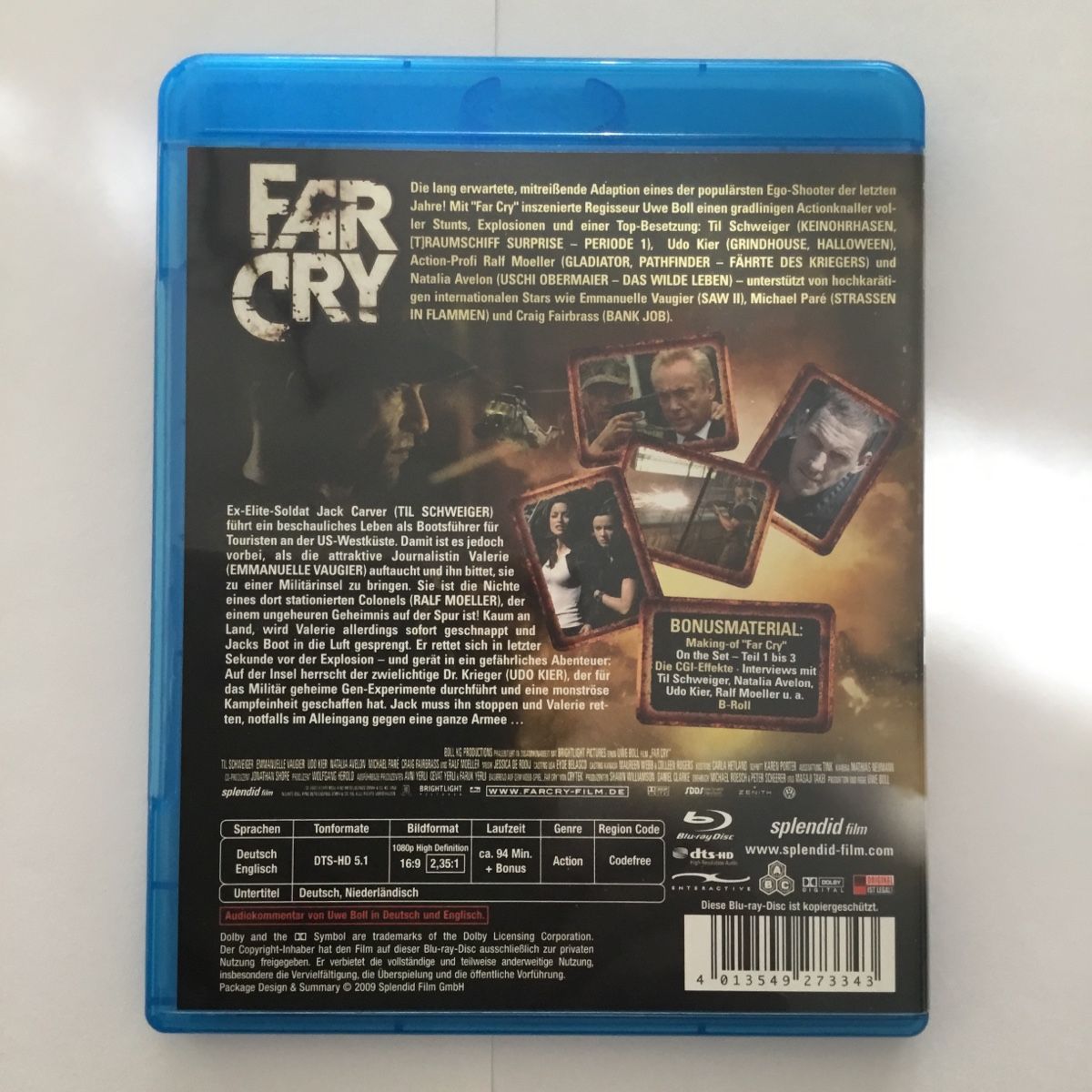 Tutti i DVDs: Far Cry Blu Ray Uncut – Usato da Blauen venduto da sternchen66 1