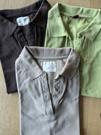 3er Set Polo Shirts Gr M/L,Vintage Stil, Sommer!