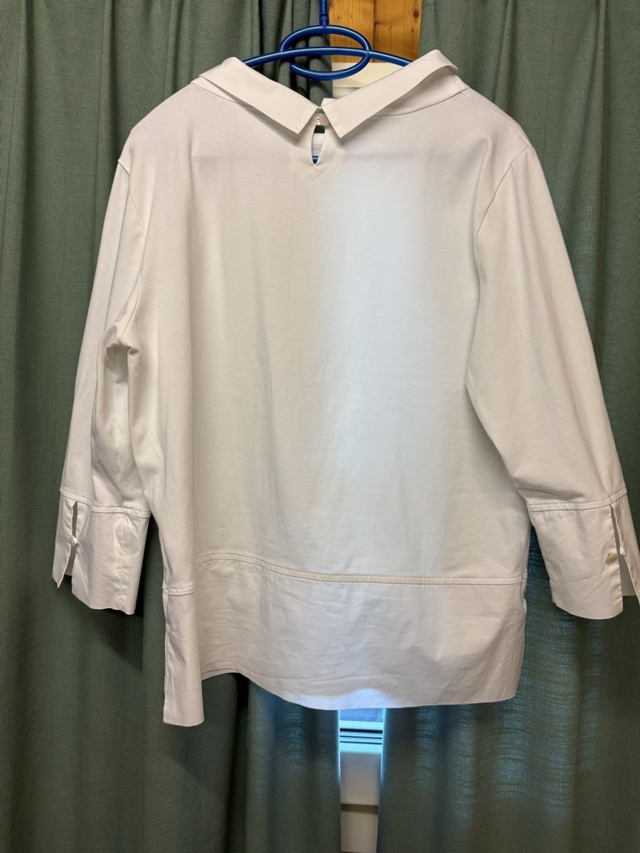 Camicette: Bianca Bluse weiss mit Brusttasche Grösse 40 – Usato da Bürglen OW venduto da vofefi88 1