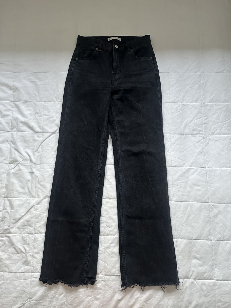 Mango Jeans: Jean noir taille haute Mango – Gebraucht aus Geroldswil von MeganeMegane 2