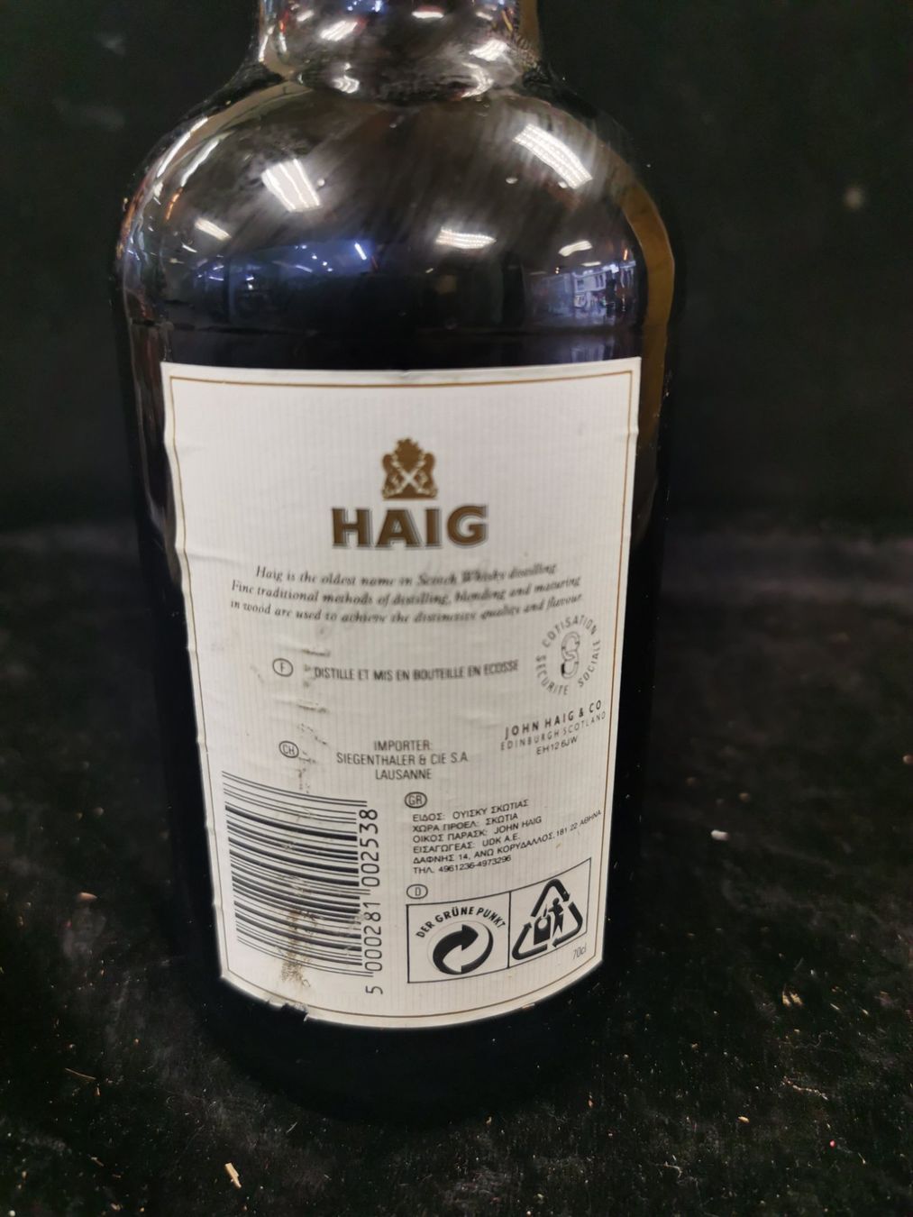 Spirituosen: HAIG BLENDED SCOTCH WHISKY ANCIENNE BOUTEILLE – Neu (gemäss Beschreibung) aus Genève von Leboucheoreilles 7