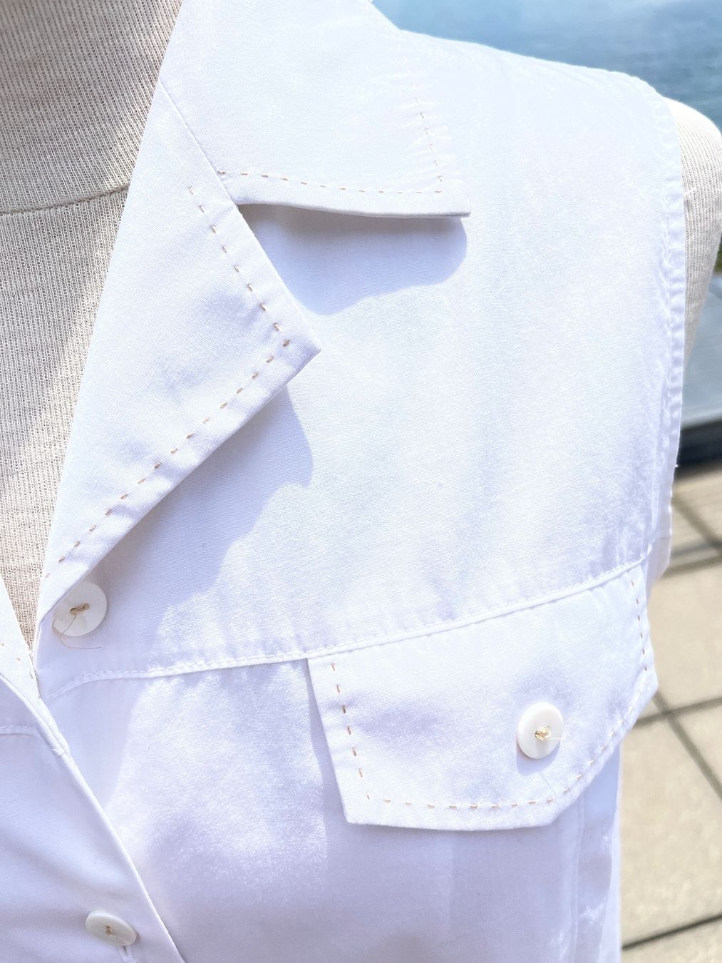 Camicette: Blouse blanche – Usato da St-Sulpice VD venduto da Twin5 1