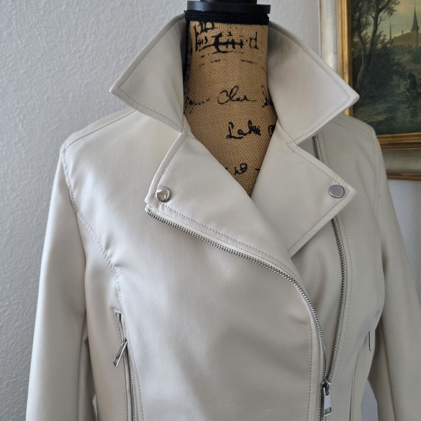 Giacche: Kunstlederjacke, Gr. M ,Neu – Nuovo (secondo la descrizione) da Rheinsulz venduto da Gilea 2