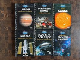 DVD Box Set Weltall Universum 6 Teile guter Zustand