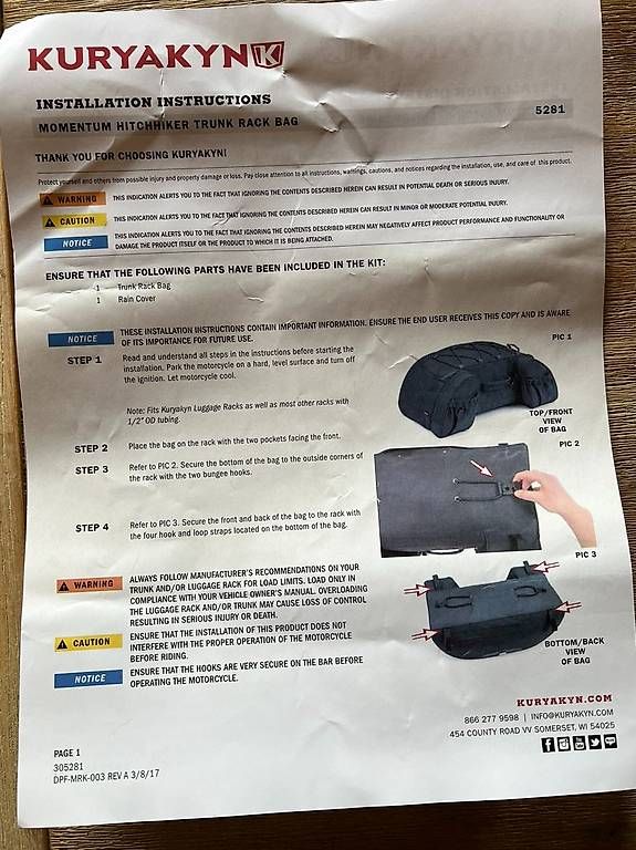 Valigie: Sacoche pour top case neuf – Nuovo (secondo la descrizione) da Pensier venduto da motofan99 2