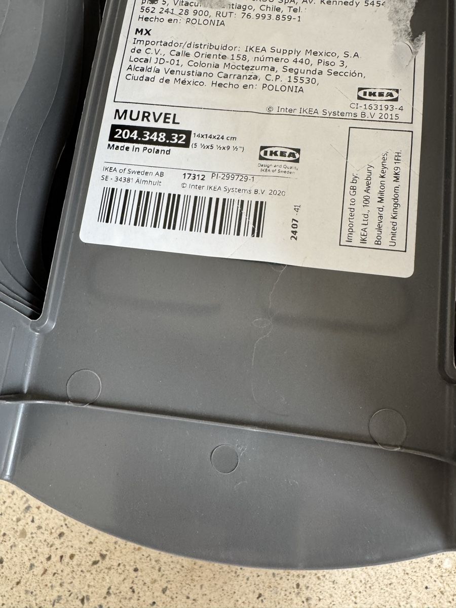 Regale: Ikea MURVEL shoe rack gray, stackable, fall cleaning! – Neu (gemäss Beschreibung) aus Zürich von di_archive 1
