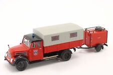 Robur Garant 30KFeuerwehr mit Anhänger 1:43