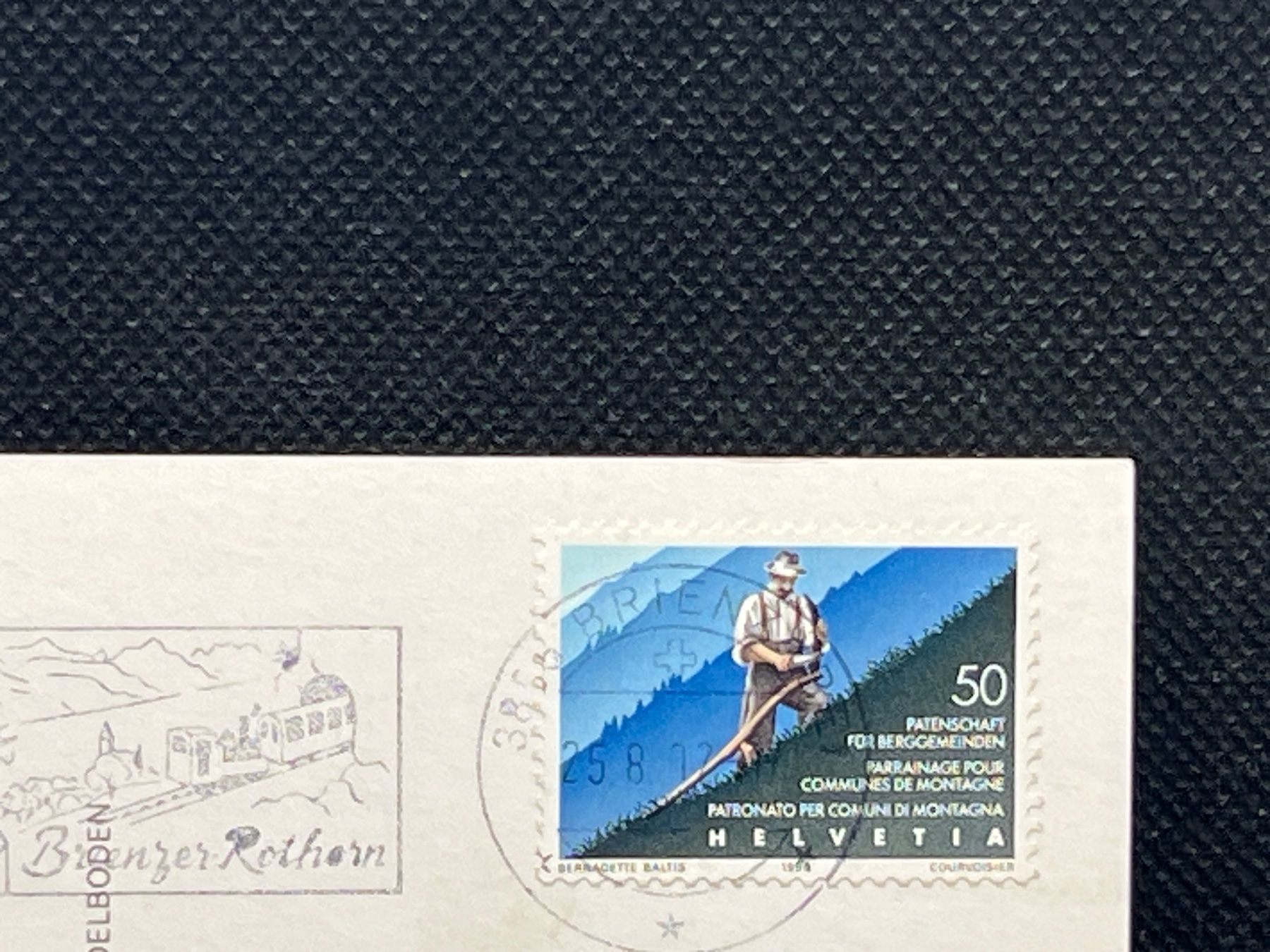 Ansichtskarten: Brienz am Brienzersee – Gebraucht aus Widnau von Brusi9 1