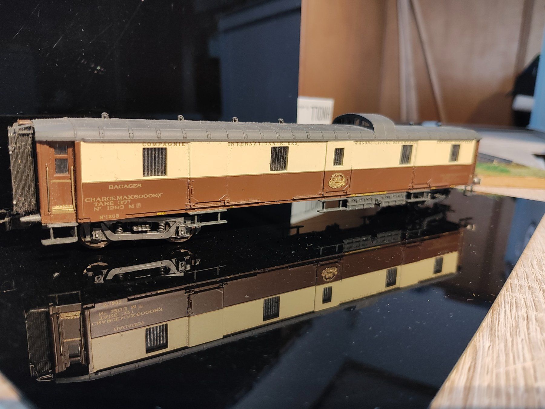 Rivarossi Modelleisenbahnen: Rivarossi Baggage Fleche Dor 1263 – Gebraucht aus Goldingen von MarkusB 3
