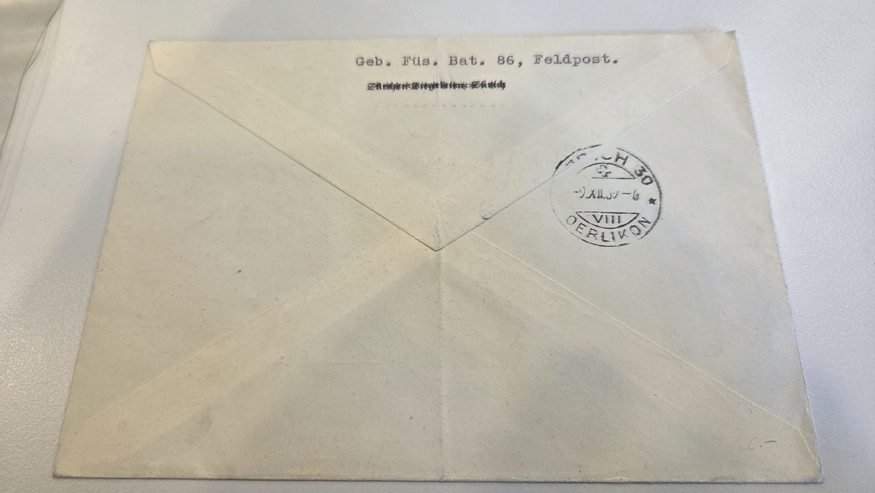 Tutti i francobolli: 1939 Landi Felfpostbrief mit Retusche – Usato da Arni AG venduto da Moth68 3