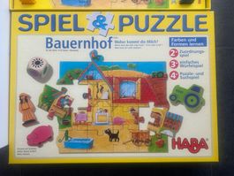 Spiel & Puzzle Bauernhof HABA