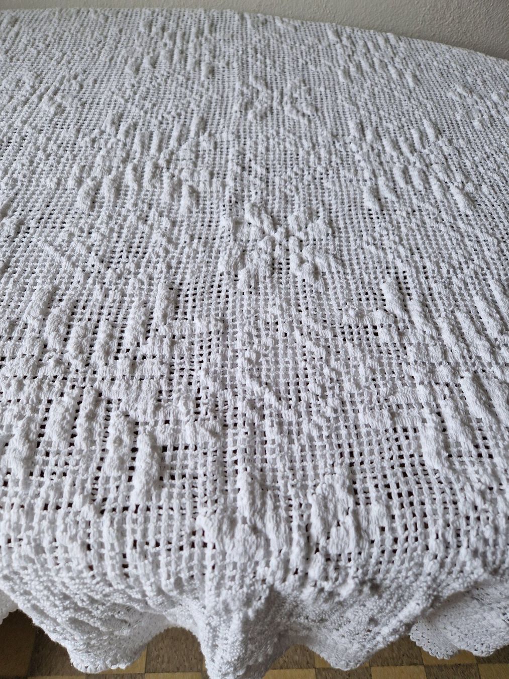 Biancheria da letto: Bettdecke Baumwolle 225x205cm, Vintage – Usato da Bern venduto da Antikbatik 8