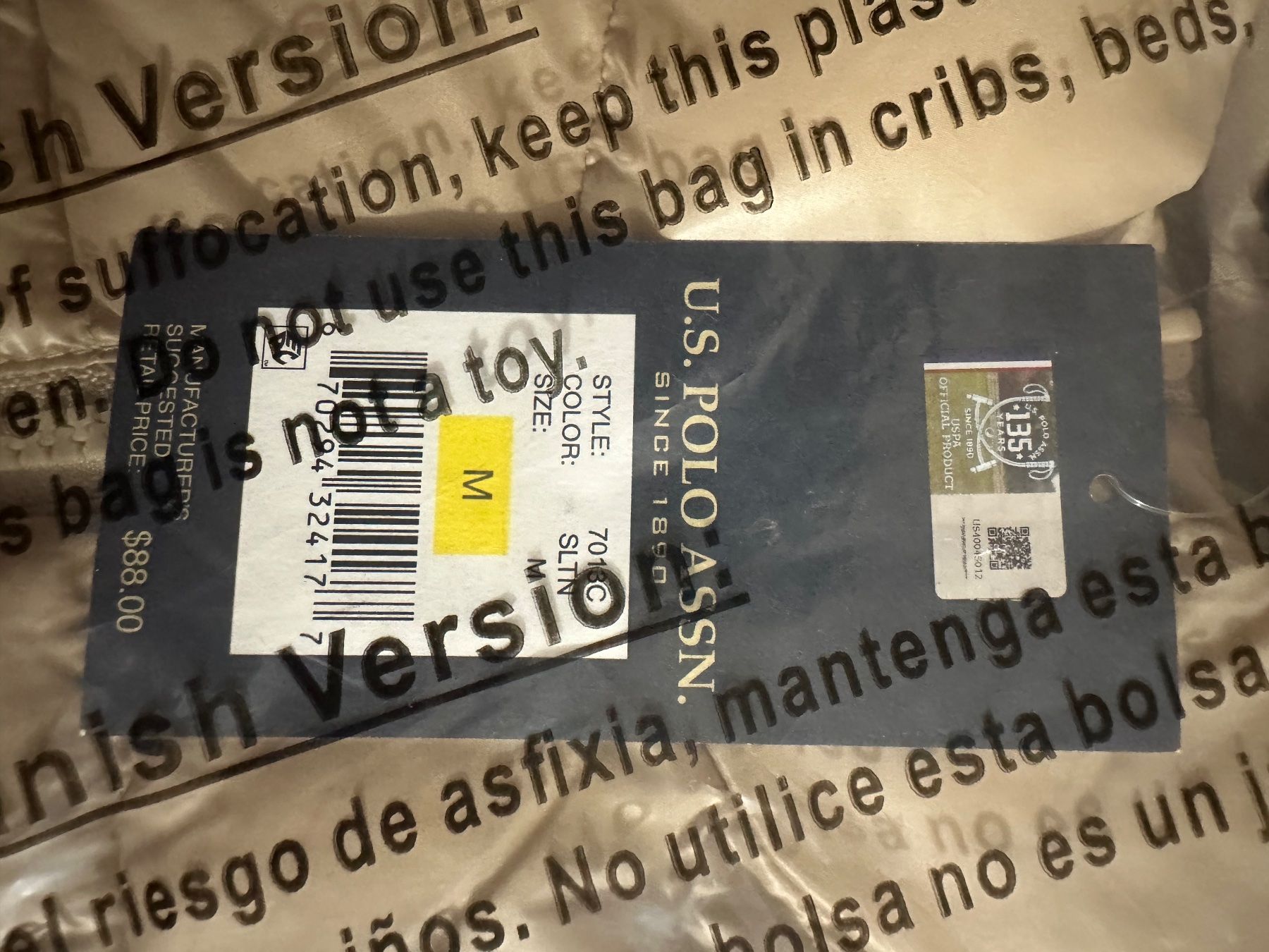 US Polo Vestes: Neue U.S. Polo Assn. Packable Channel Quilted Jacket. – Neuf avec emballage d'origine à Zürich par ser_26bt 4