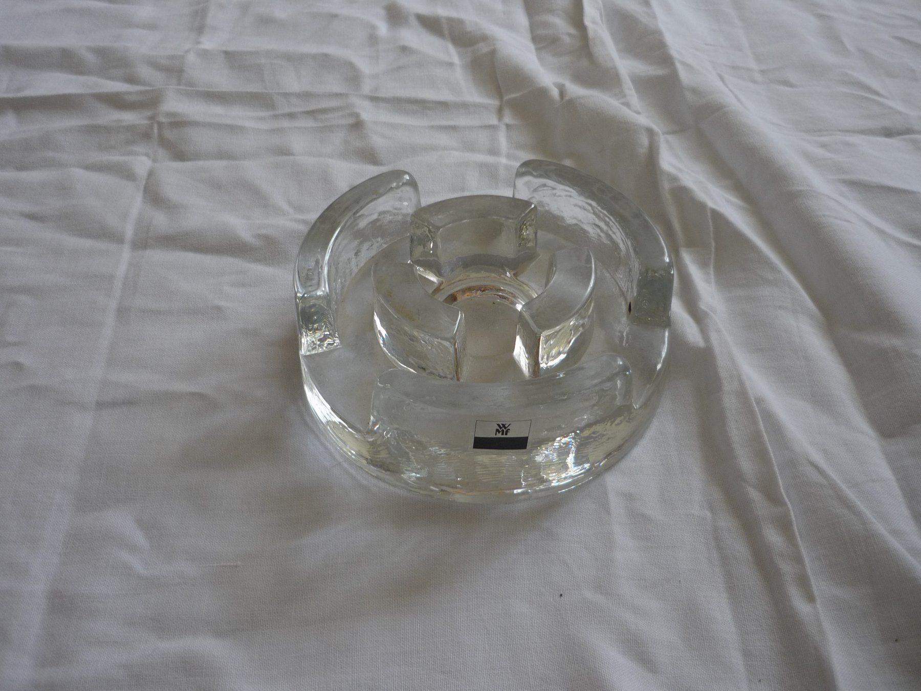 WMF Portacandele: WMF Glas - Deko - Teekerzenhalter – Usato da Beringen venduto da Flatretriever