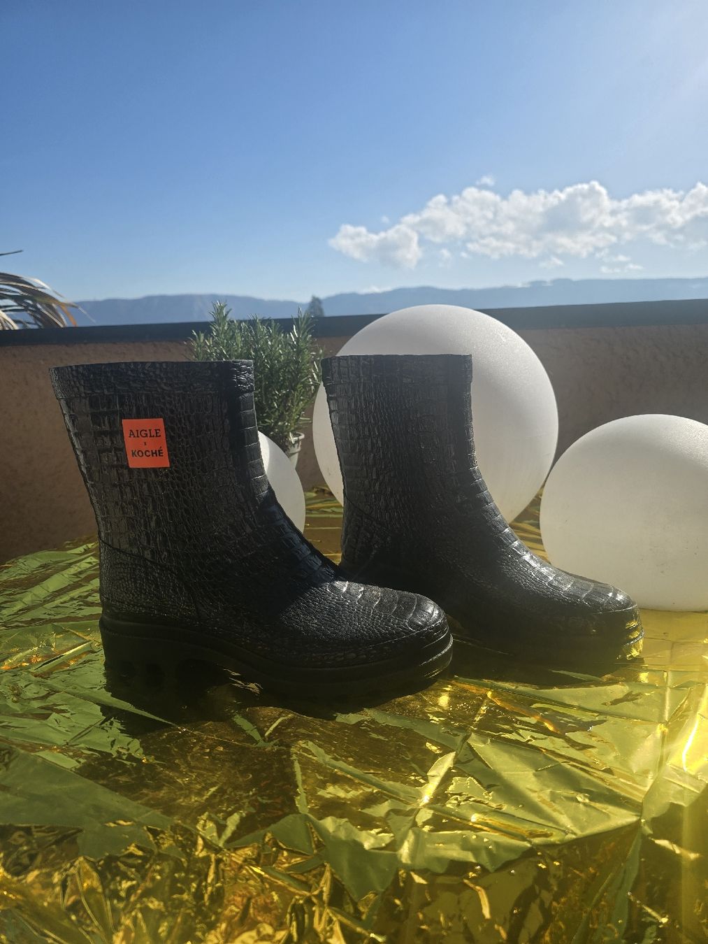 Scarpe da donna: bottes AIGLE x Koché – Usato da Bernex venduto da Nastylux 1
