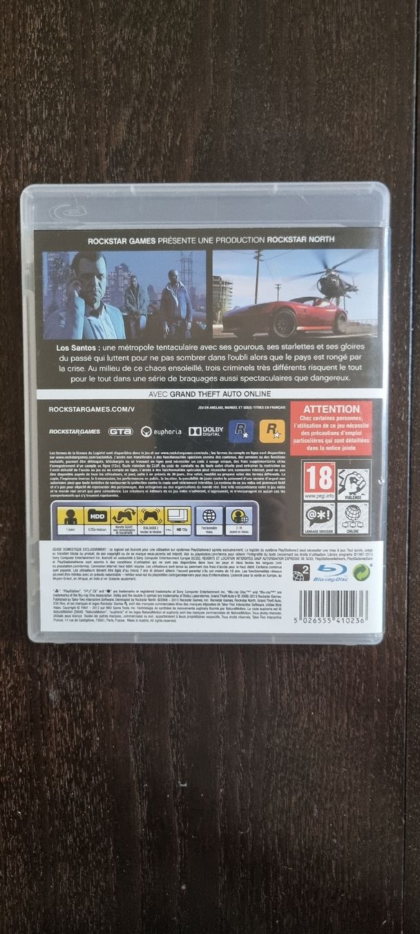 Giochi: Grand Theft Auto V - PS3 - Complete - Great Condition! – Usato da Allschwil venduto da NDSS9483 2