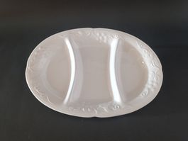 REGENT Plat de service à 3 sections