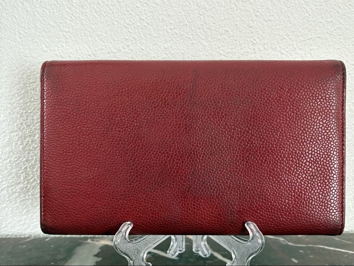 Chanel Portamonete: Chanel Timeless CC Flap Wallet - Red Caviar Leather – Usato da Fällanden venduto da lil_wpb9 1