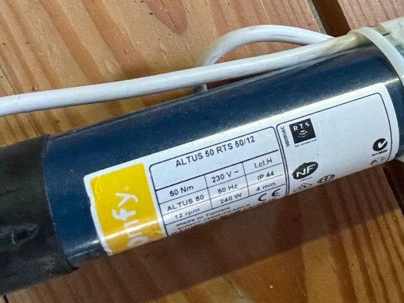 Somfy Altus 50 RTS 50/12 stärkster Motor der 50er Serie Neu (Neu ...