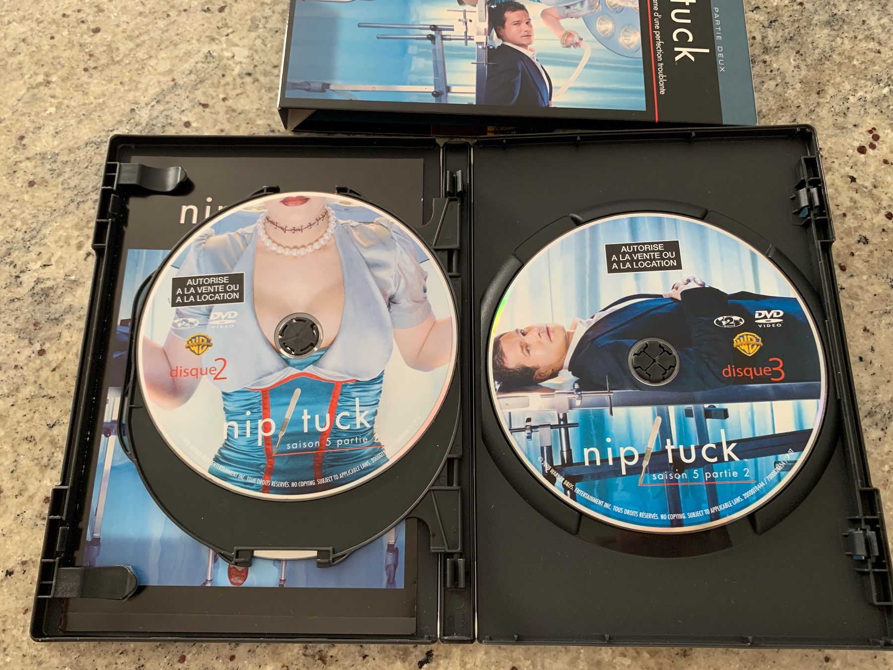Tutti i DVDs: Coffret DVD Nip/Tuck Saisons 1-6 – Usato da Genève venduto da sunsustains 8