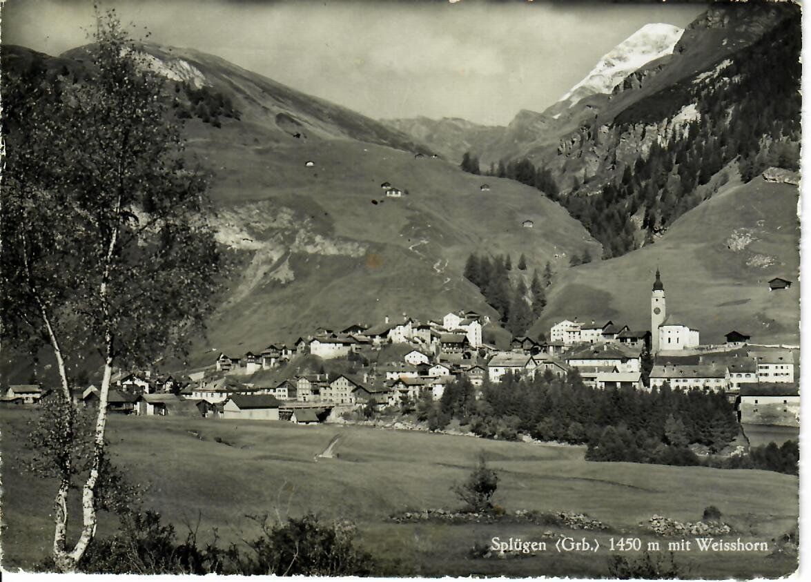 Cartoline postali: Splügen – Usato da Hochdorf venduto da Ziegel-16