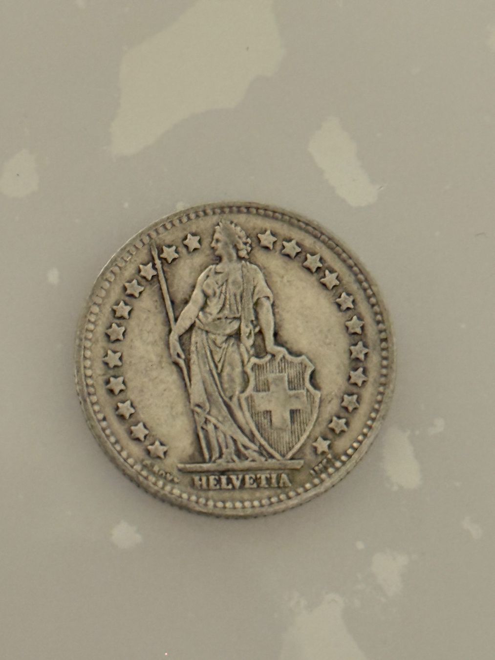 Tutti le monete: 1 Franken 1936  Rar – Usato da Wallisellen venduto da SWISS_SILVER1
