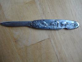 couteau de poche antique les trois frères début 1900