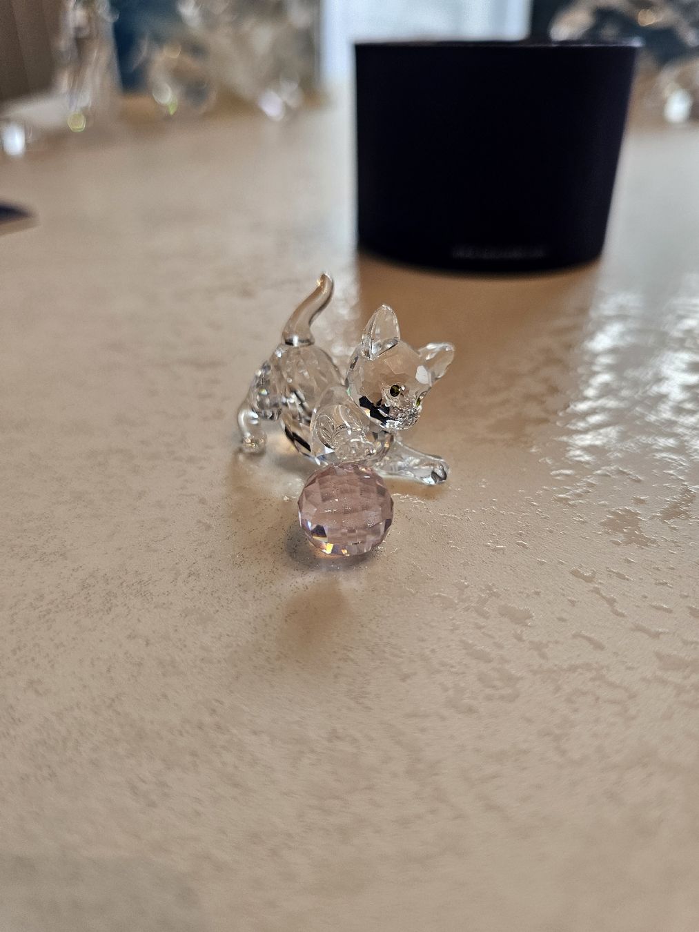 Swarovski Statuette: Swarovski Katze 000 011 – Nuovo e nell'imballaggio originale da Roggwil BE venduto da val_cqv7