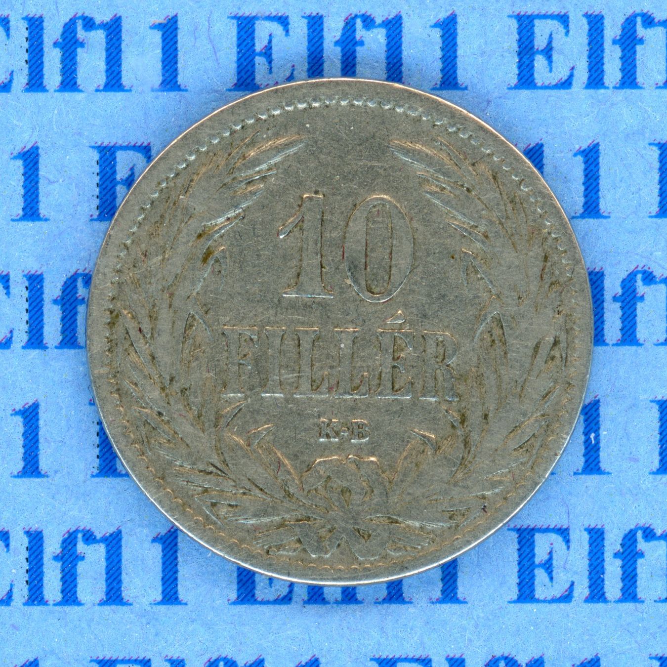 Alle Münzen: HUK___0.10 1894 -ss 10 Fillér – Gebraucht aus Widnau von Elf11 1