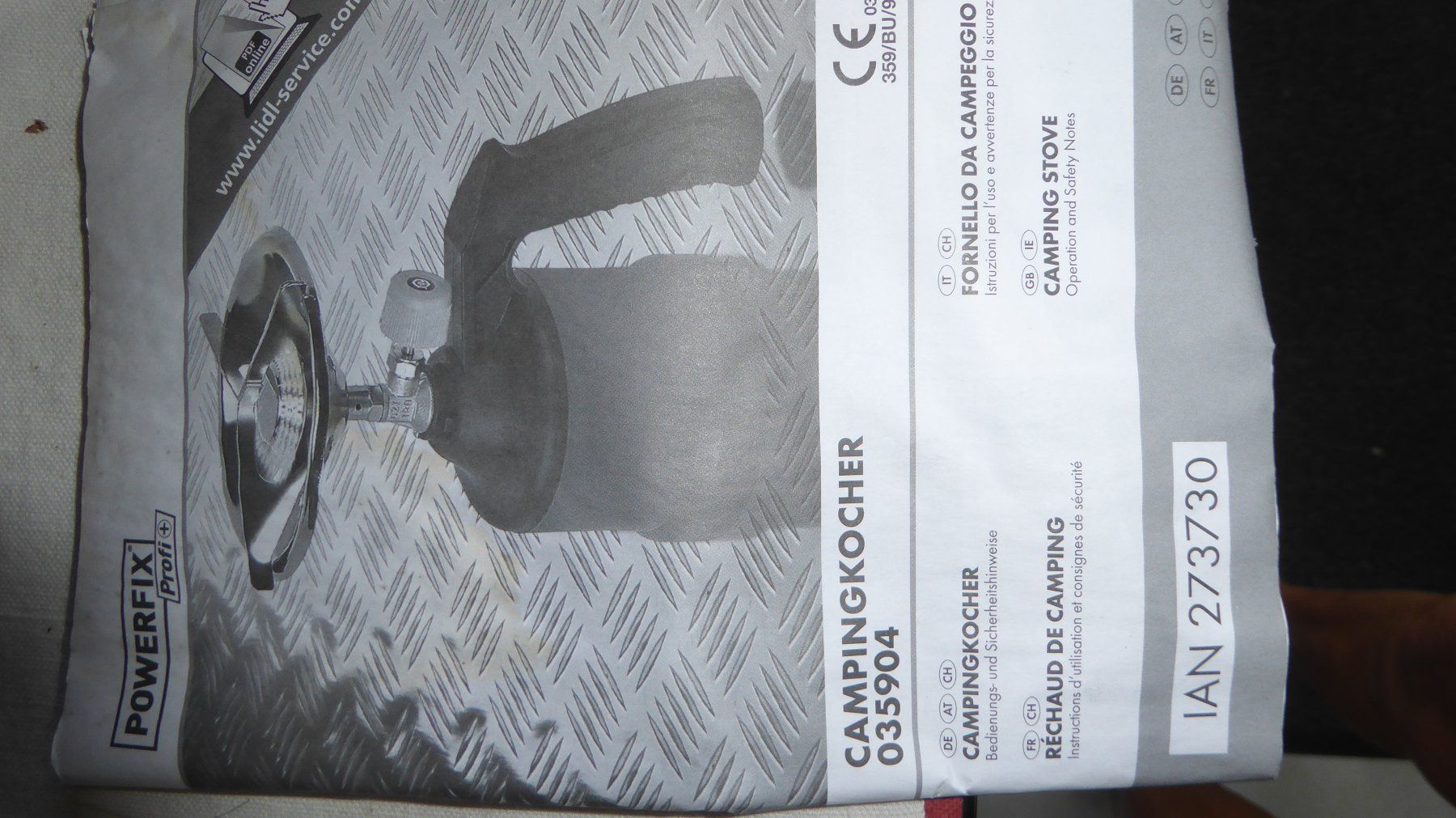 Herde: Campingkocher Powerfix Profi mit 2Katuschen Top – Gebraucht aus Sargans von Benziner 5