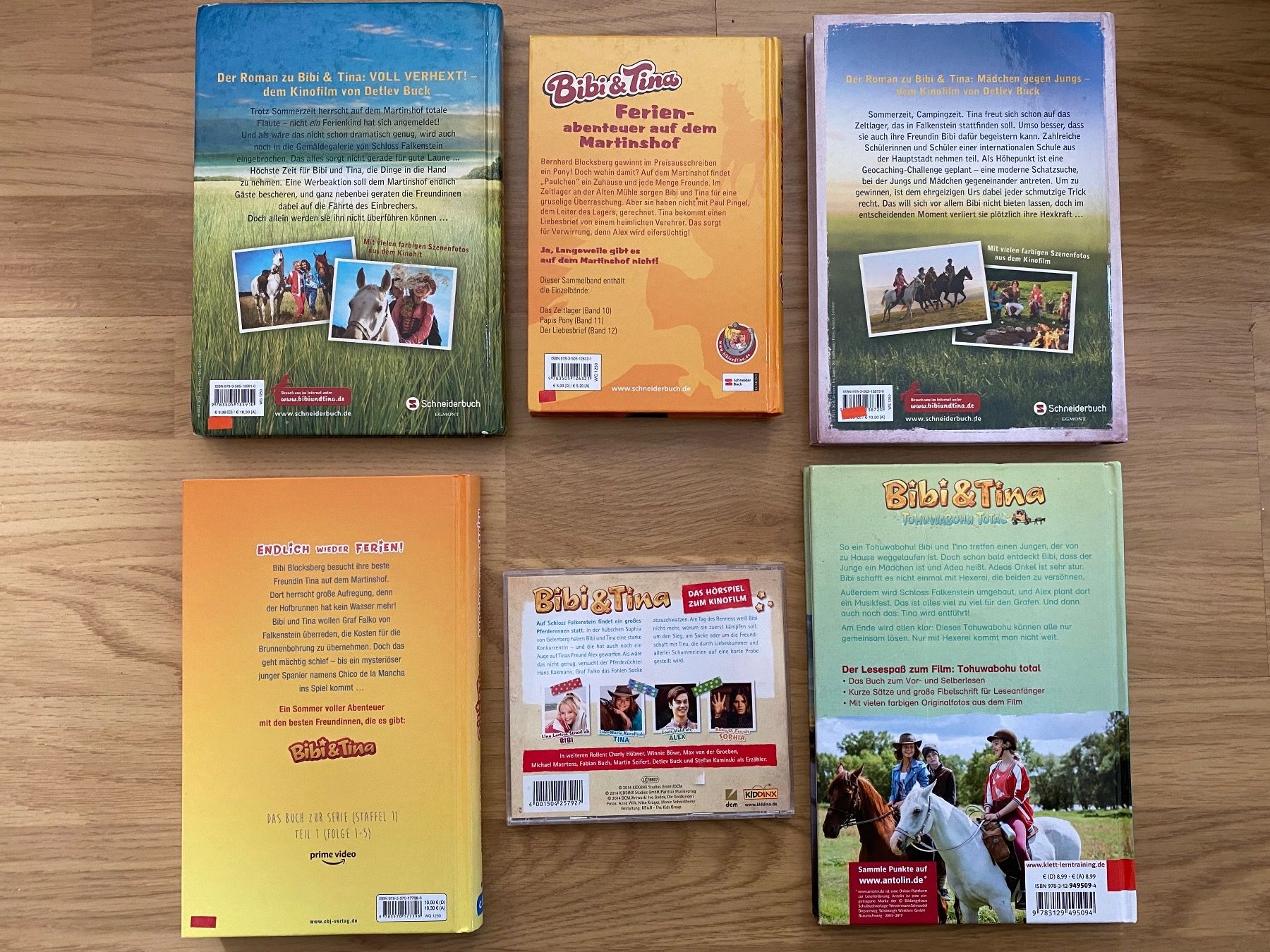 Libri: 5 BÜCHER PLUS CD VON BIBI UND TINA ZU EINEM PREIS!!!! – Usato da Bauma venduto da vorsteg01 1