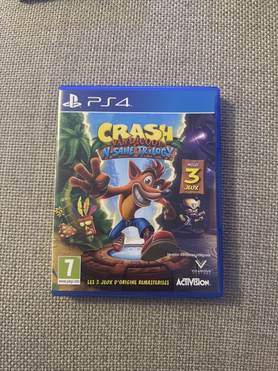 Crash Bandicoot N. Sane Trilogy PS4 – Like New, Same Day Dispatch!