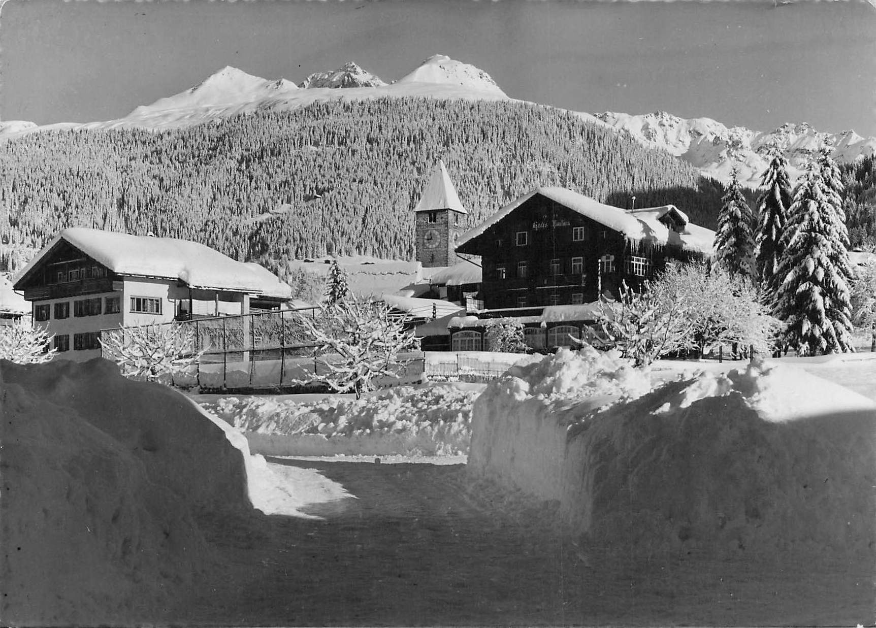 Ansichtskarten: Klosters – Gebraucht aus Biasca von Blenio71