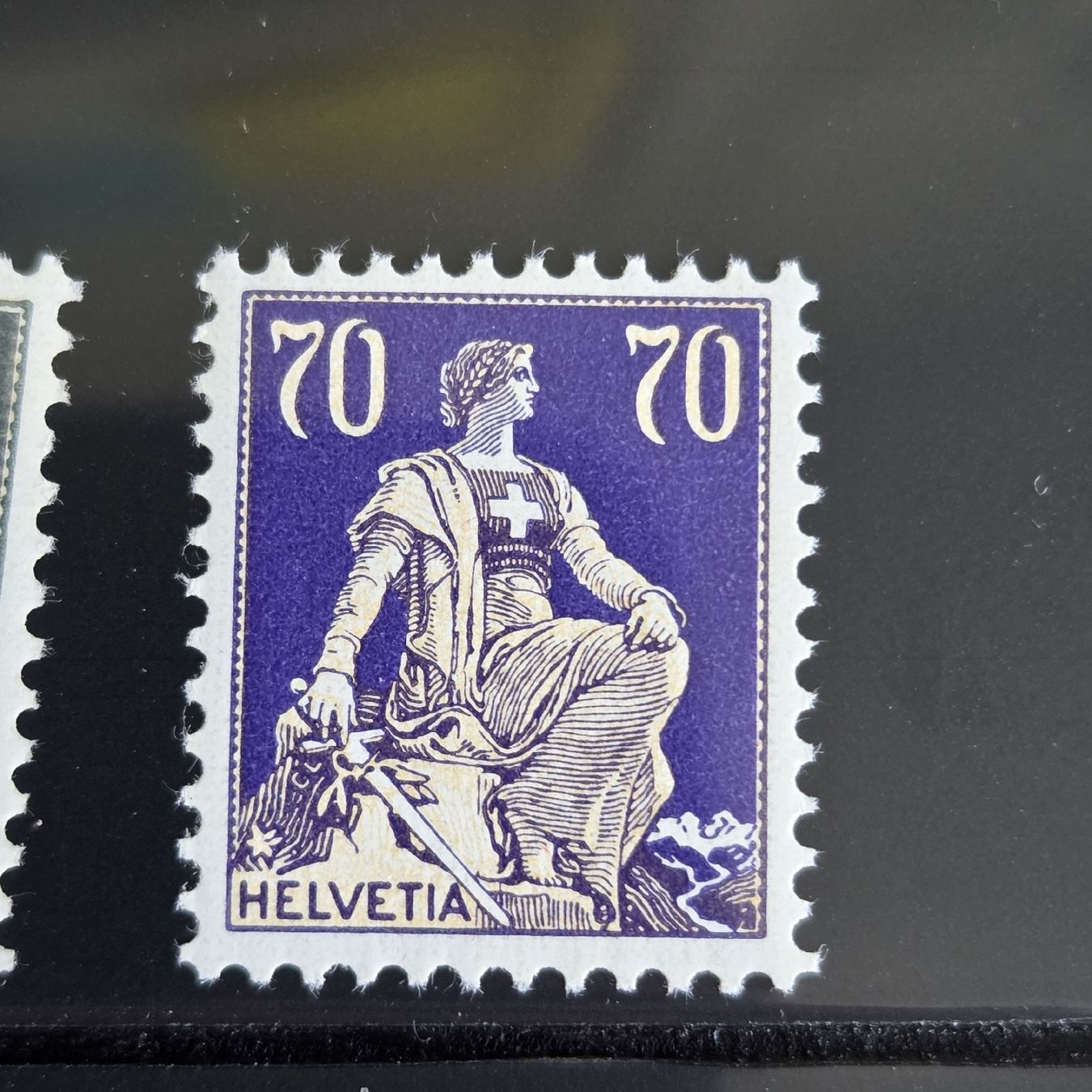 Tous les timbres: Briefmarken Sitzende Helv. mit Schwert..7 Werte 1908-1940 – D'occasion à Stans par Ducati16 2
