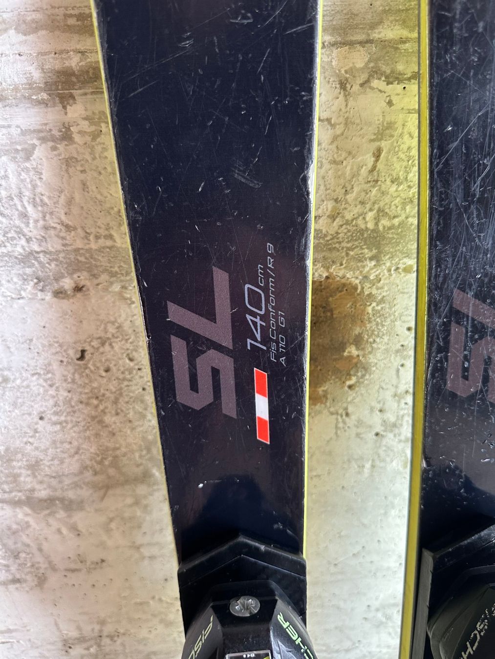 Fischer Sci: Fischer RC4 SL FIS Ski 140CM – Usato da Emmenbrücke venduto da karkarkar 2