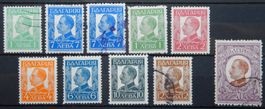 Bulgarien ex. Kat. 226-234 */gest. 1929