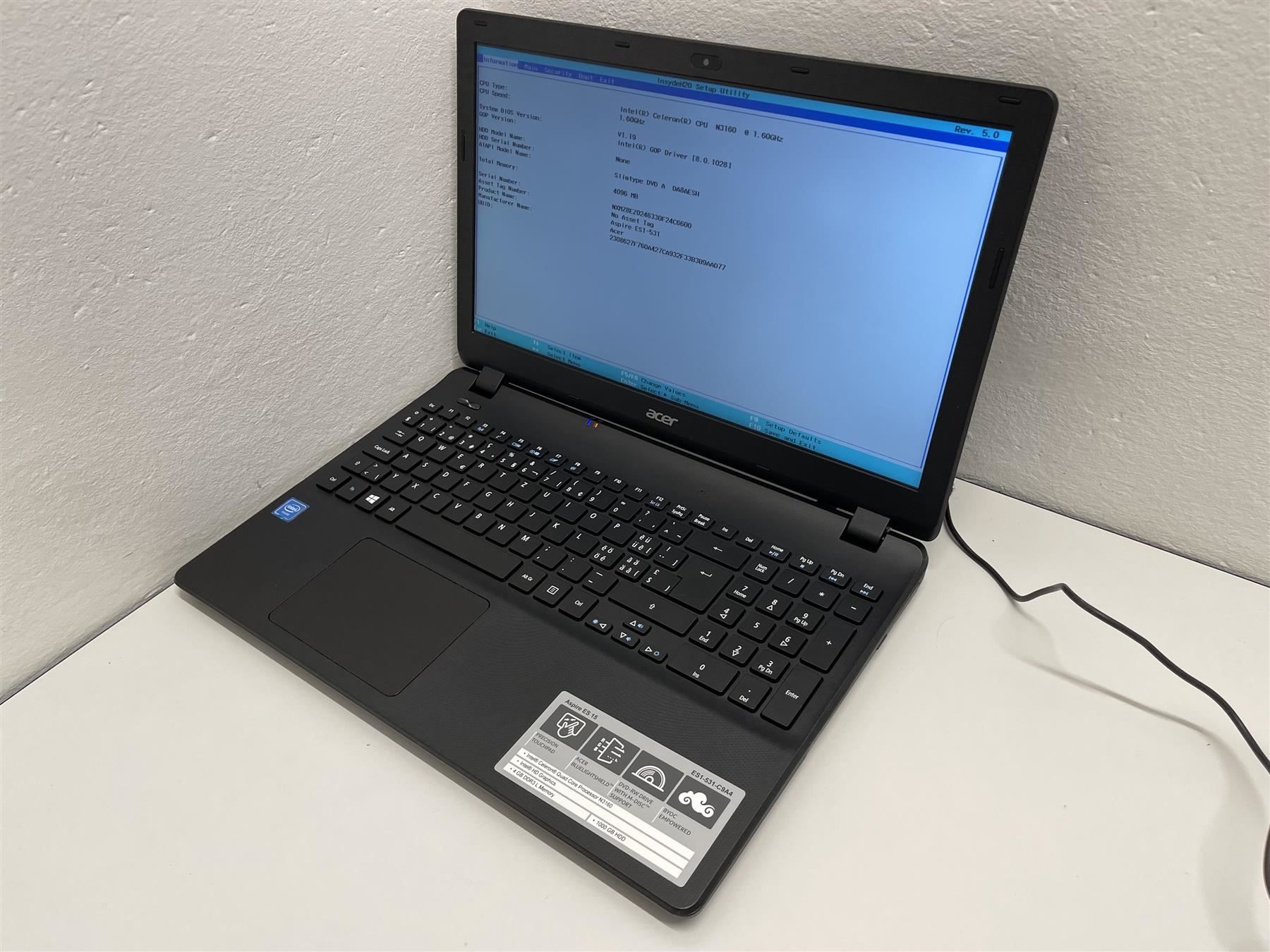 Notebook: Acer ES1-531 – Usato da Niederdorf venduto da LeptonAG