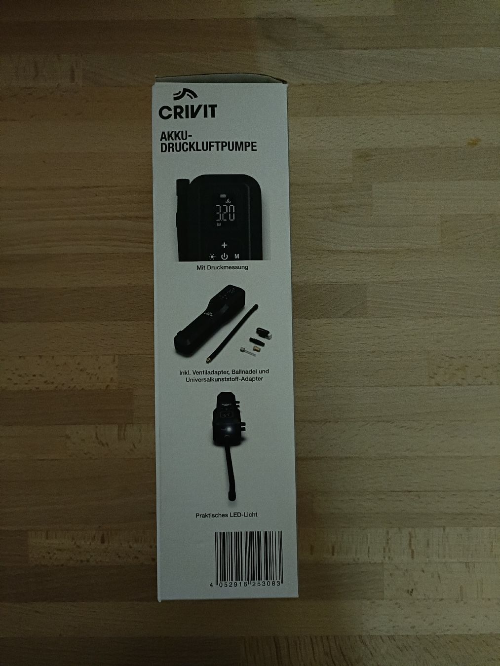 Pumpen: Pompe à vélo électrique neuve – Neu und originalverpackt aus Vaulruz von O_DDM 1