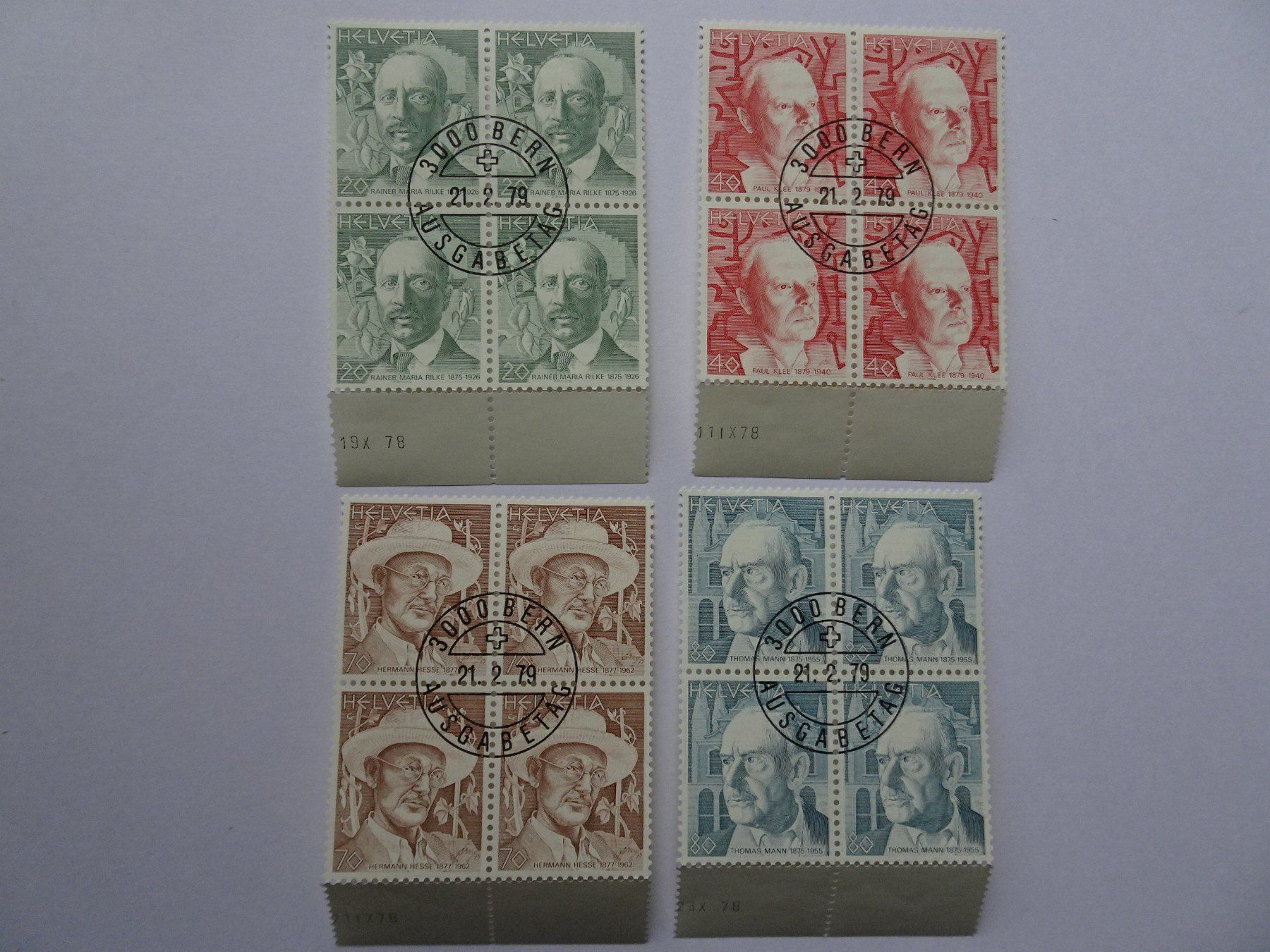 Alle Briefmarken: 1979 – Neu (gemäss Beschreibung) aus Aadorf von Chnorli-Furz