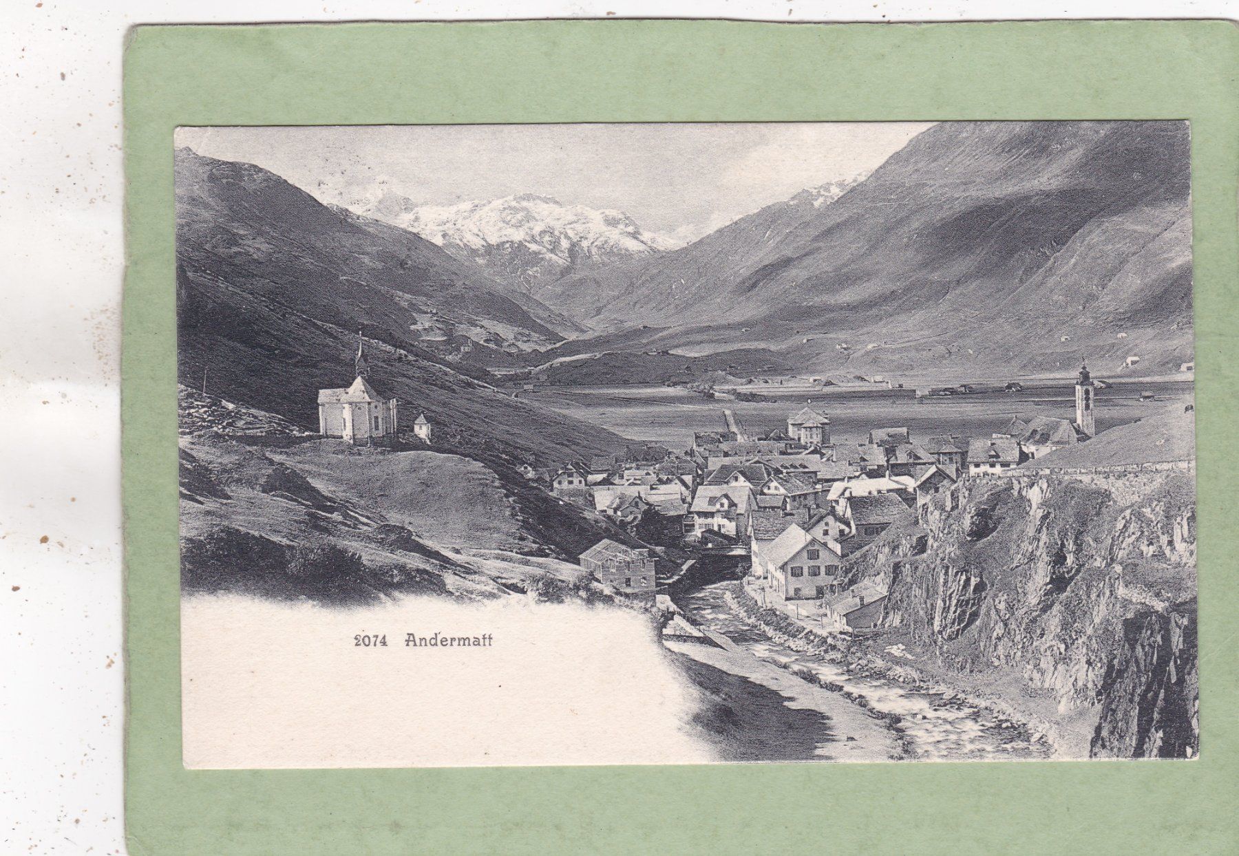 Ansichtskarten: Andermatt 1906 – Gebraucht aus Herisau von Lisegrat2008