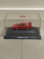Ferrari F40 Herpa 1:87 – avec vitrine – capots ouvrants