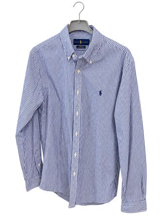 Herren Hemd Ralph Lauren gestreift blau weiss Grösse M