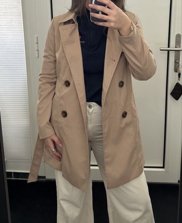 Trenchcoat Beige in Grösse XS