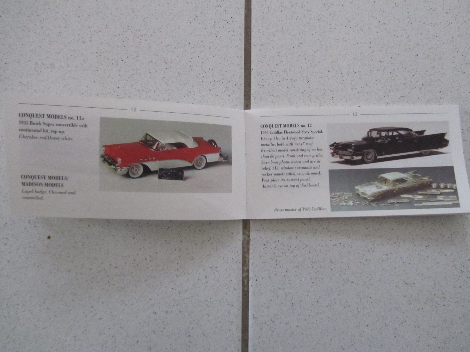 Documenti: Conquest Models / Madison Models Automodell-Katalog 1996 – Usato da Weiningen ZH venduto da dietsch57 2